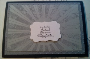 Trauerkarte Christa 1