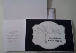 Trauerkarte Möhle 2