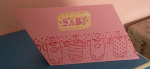 Geburt Mädchen Doris Design 1