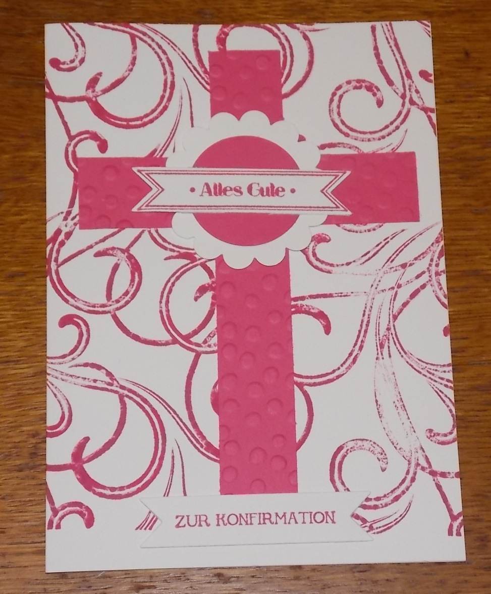 Kreuz Rhabarbarot Konf