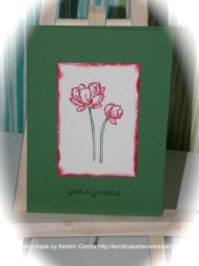 Blume Glück und Gesundheit