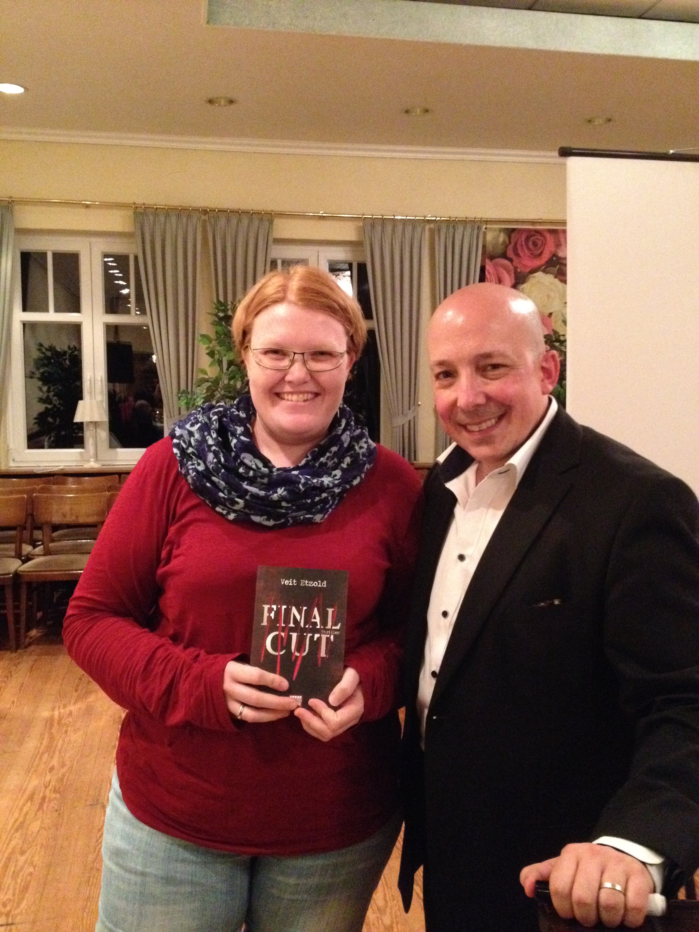 Ich und Veit Etzold in Dinklage