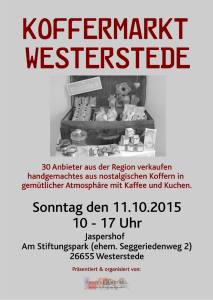 Koffermarkt Westerstede 11.10.15
