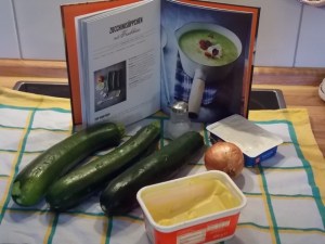 Zucchinisuppe 1