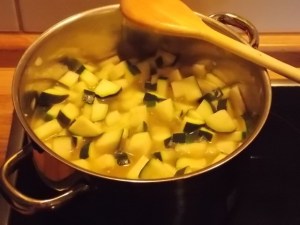 Zucchinisuppe 3