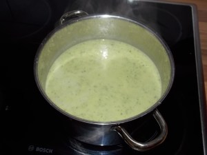Zucchinisuppe 4
