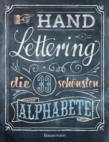 Cover vom Buch Handlettering die 33 schönsten Alphabete