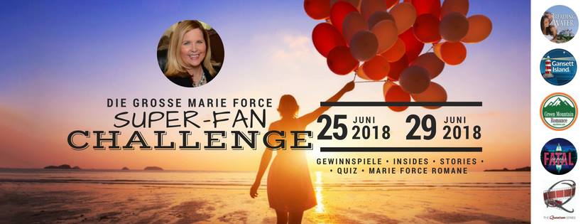 Banner: Die grosse Marie Force Super- Fan Challenge