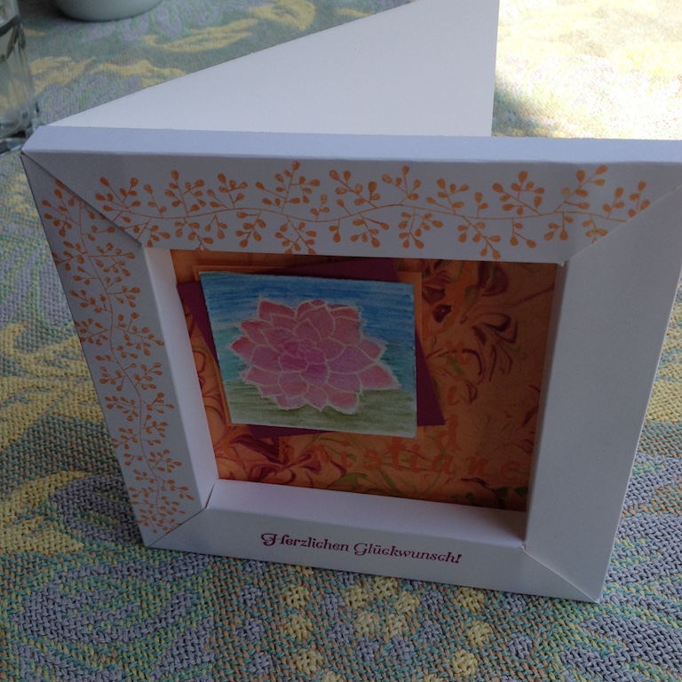 Rahmenkarte zum Geburtstag 2