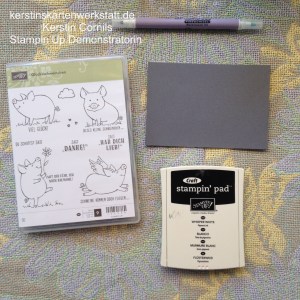 Versa Shadowing Technik mit Schwein