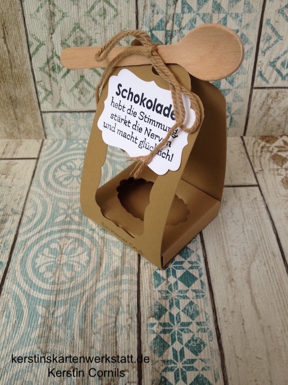 Schoko-Korb Kandiszucker