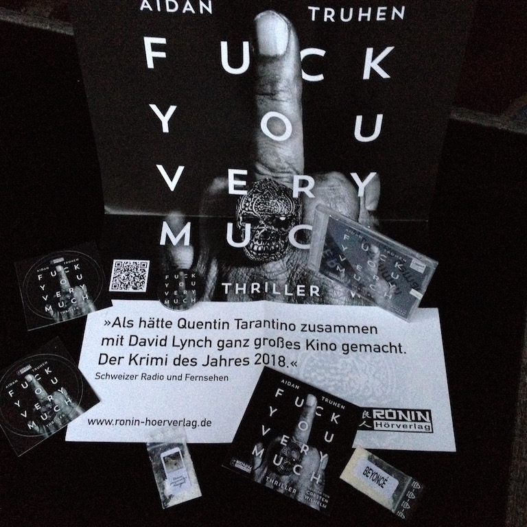 Hörbuch: Fuck you very much von Aidan Truhen