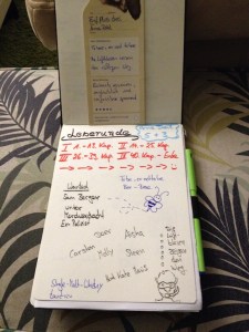 Sketchnote zum Kriminalroman: Fünf plus drei von Arne Dahl