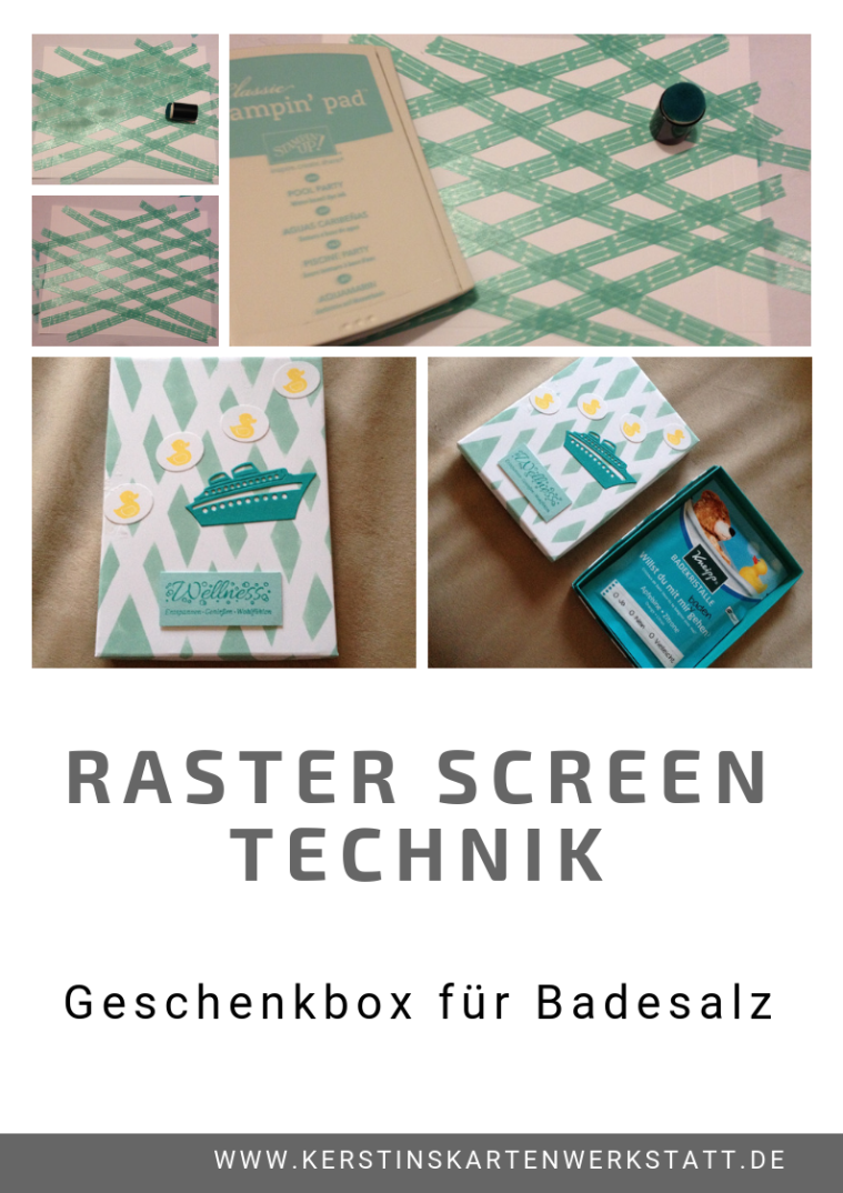Raster Screen Technik Anleitung
