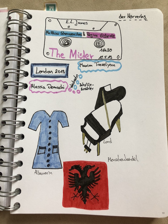 The Mister von EL James Sketchnote