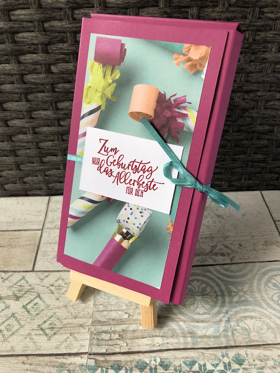 Tassenkuchen Verpackung Pink