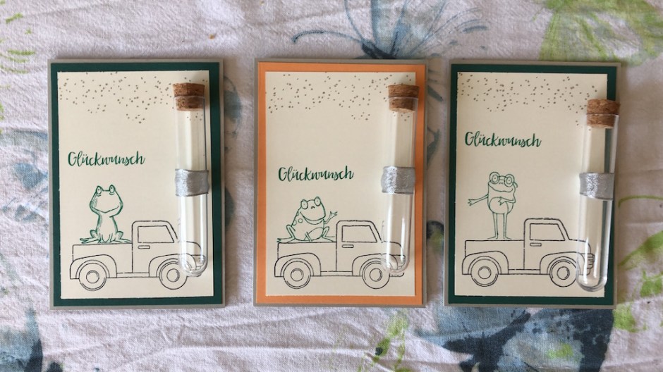 Reagenzglaskarte Führerschein