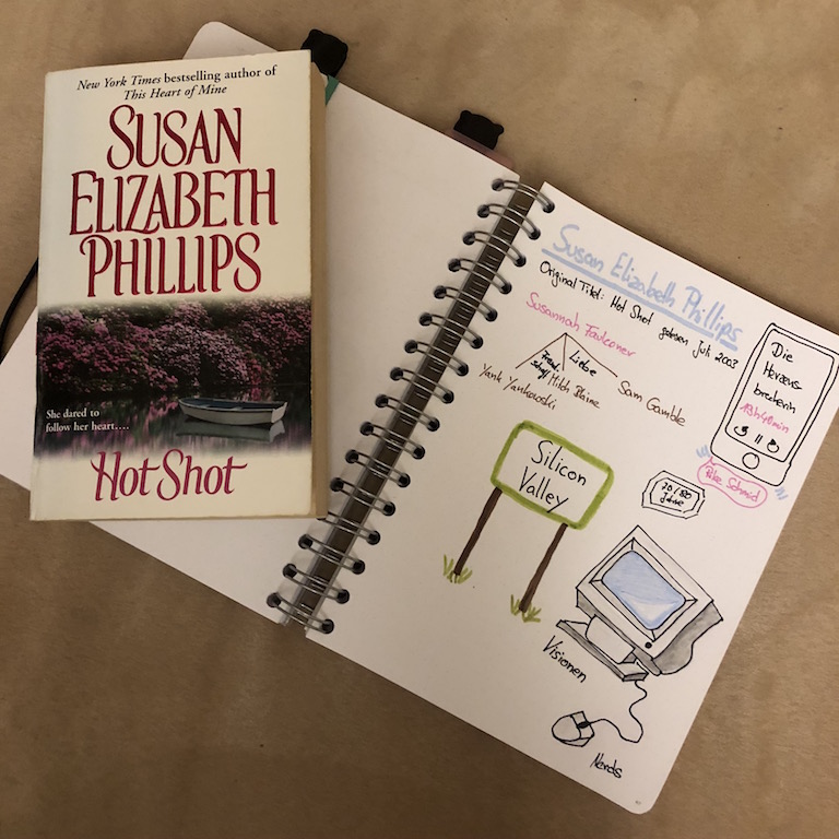 Die Herzensbrecherin von Susan Elizabeth Phillips Sketchnote