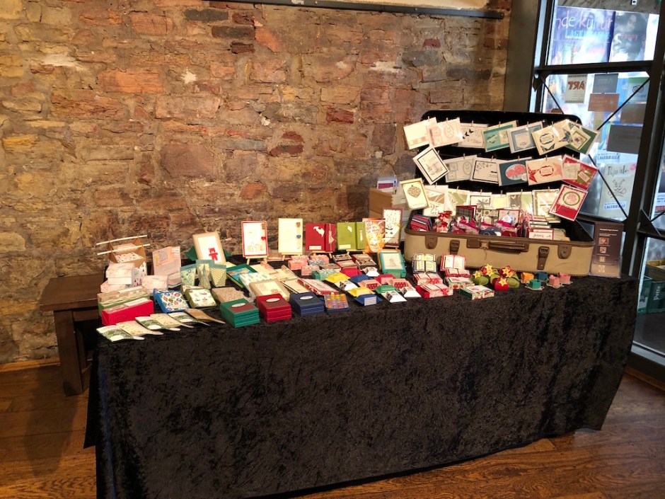 Koffermarkt OS 3.11.19 Stand von Kerstins Kartenwerkstatt