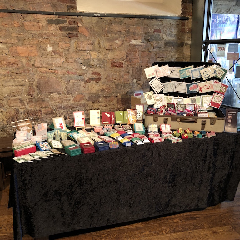 Koffermarkt OS 3.11.19 Stand von Kerstins Kartenwerkstatt