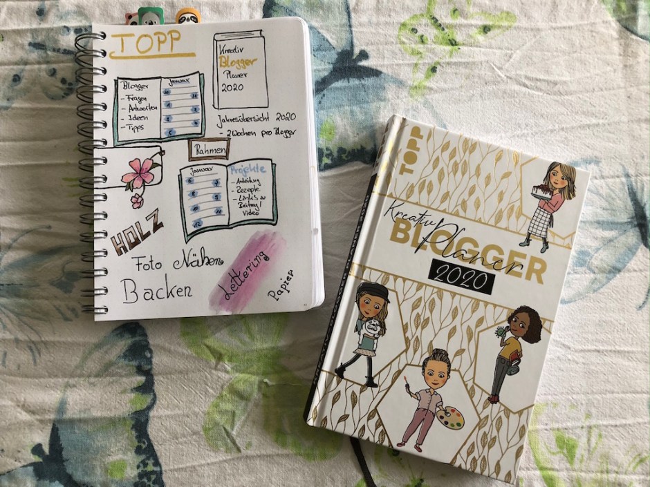 Kreativ Blogger Planer 2020 von Topp Sketchnote