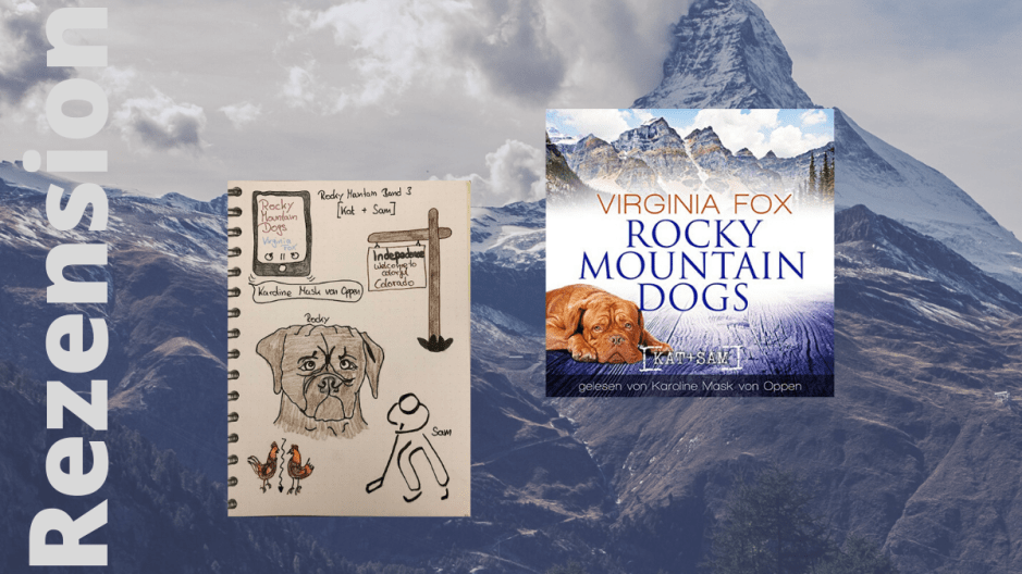 Rocky Mountain Dogs von Virginia Fox Sketchnote zum Buch