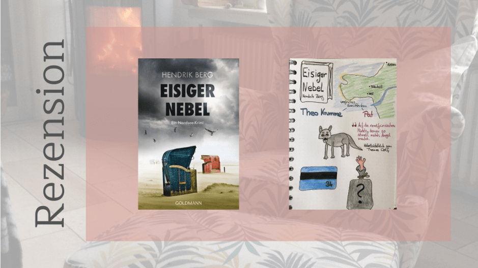 Eisiger Nebel von Hendrik Berg Sketchnote zum Buch