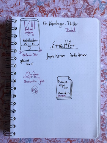 Krokodilwächter von Katrine Engberg Sketchnote zum Hörbuch