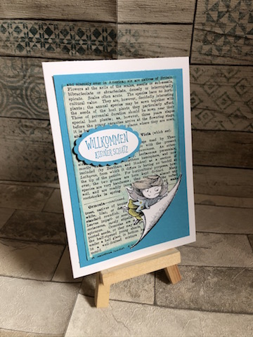 Babykarte New Wonders für einen Jungen