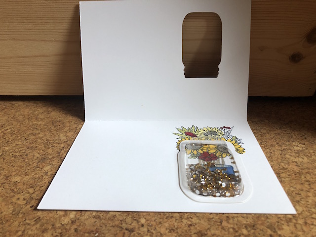 DSP Blumen für jede Jahreszeit mit Einmachglas Plastikkuppel