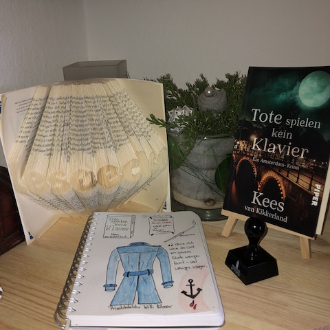 Tote spielen kein Klavier von Kees van Kikkerland Sketchnote und Buch