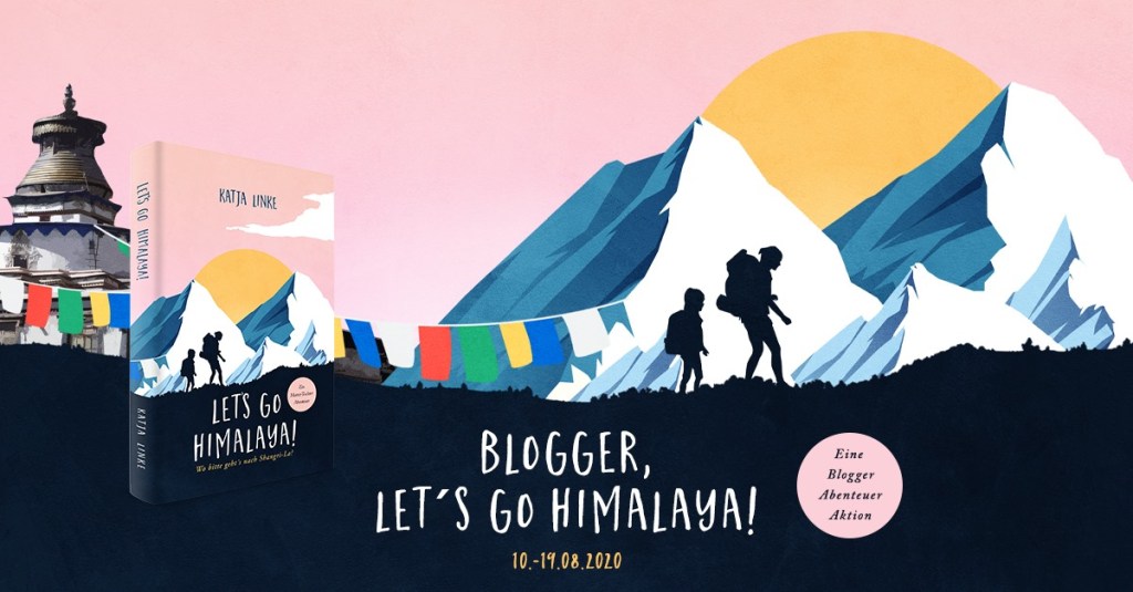 Blogger Banner Lets go Himalaya von Katrin Linke