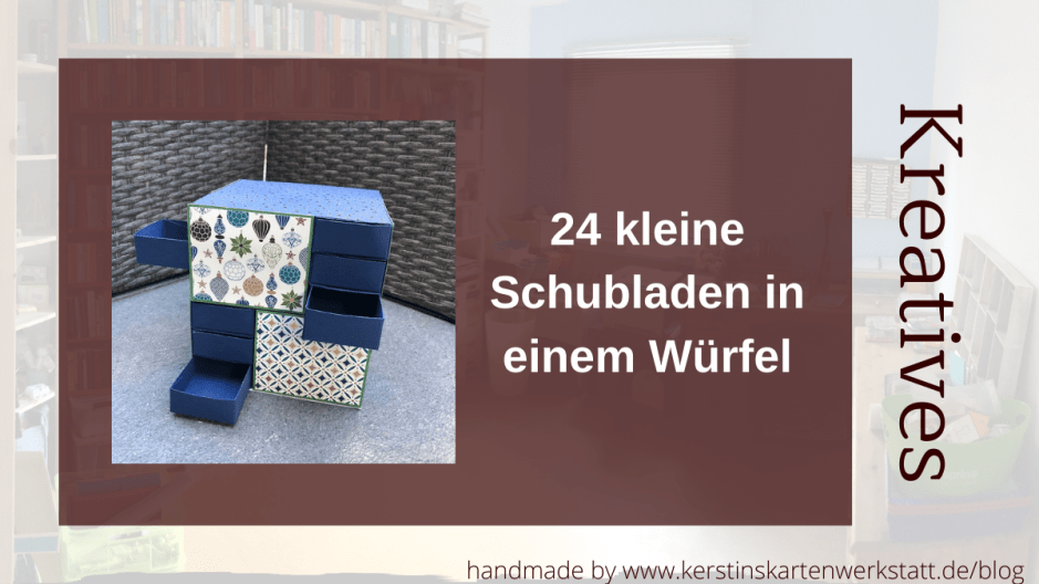 Bastelwochenende in Düren August 2020 Adventskalender