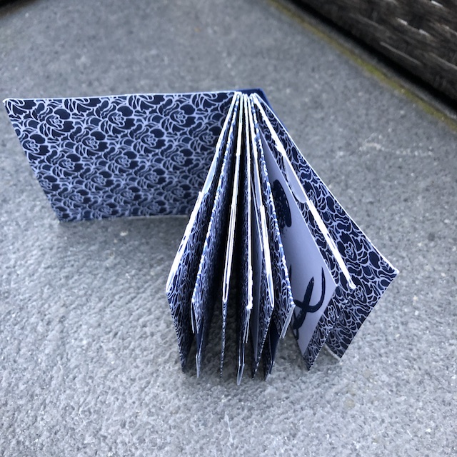 Minialbum Maritim in Marineblau