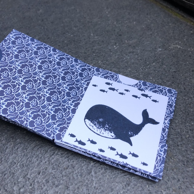 Minialbum Maritim in Marineblau