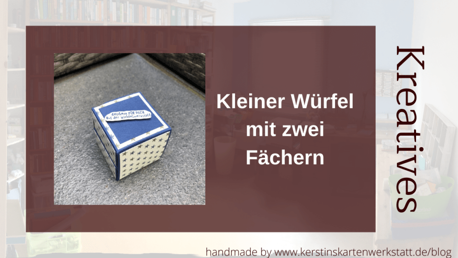 Würfel mit zwei Fächern