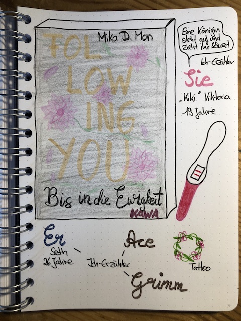 Following You 3 von Mika D Mon Sketchnote zum Buch
