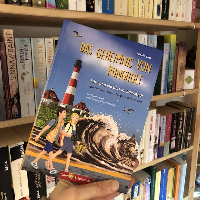 Das Geheimnis von Rungholt von Nicole Grom Foto vom Buch von Kerstin Cornils