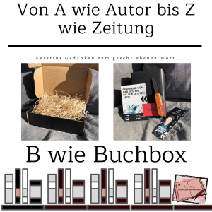B wie Buchbox: Die Buchbox von Mainwunder zum Thriller: Blutroter Schatten von Patricia Walter