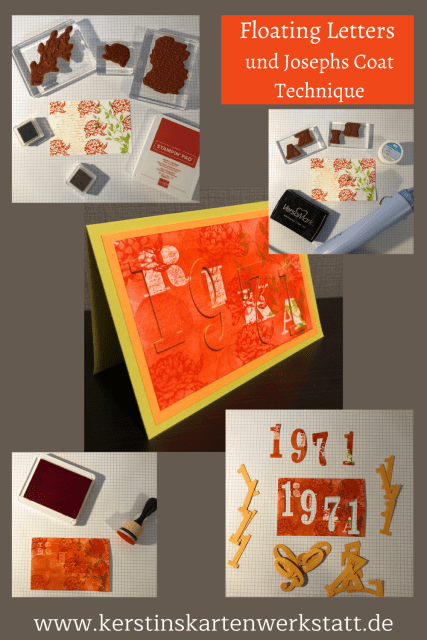 TBH Floating Letters und Josephs Coat Technique