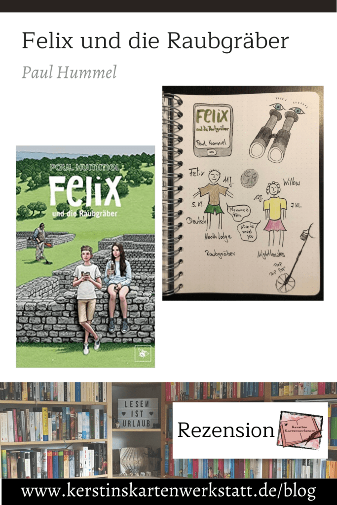 Felix und die Raubgräber von Paul Hummel Sketchnotes zum Buch