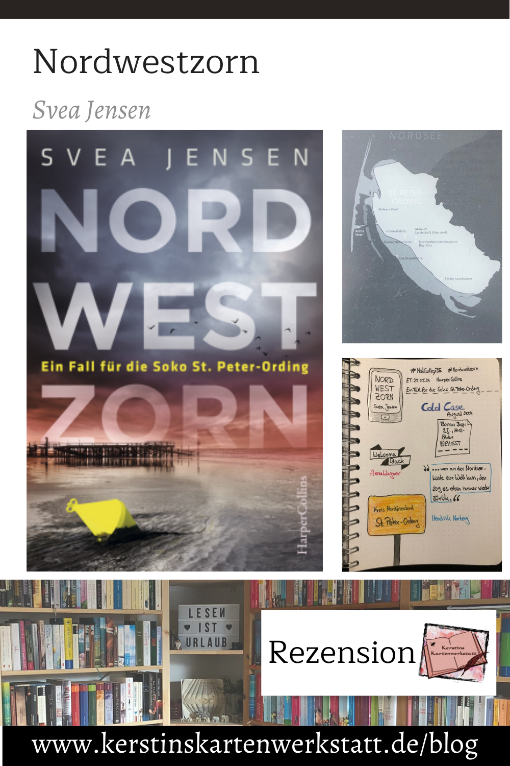 Nordwestzorn von Svea Jensen Sketchnotes und Rezension zum Buch