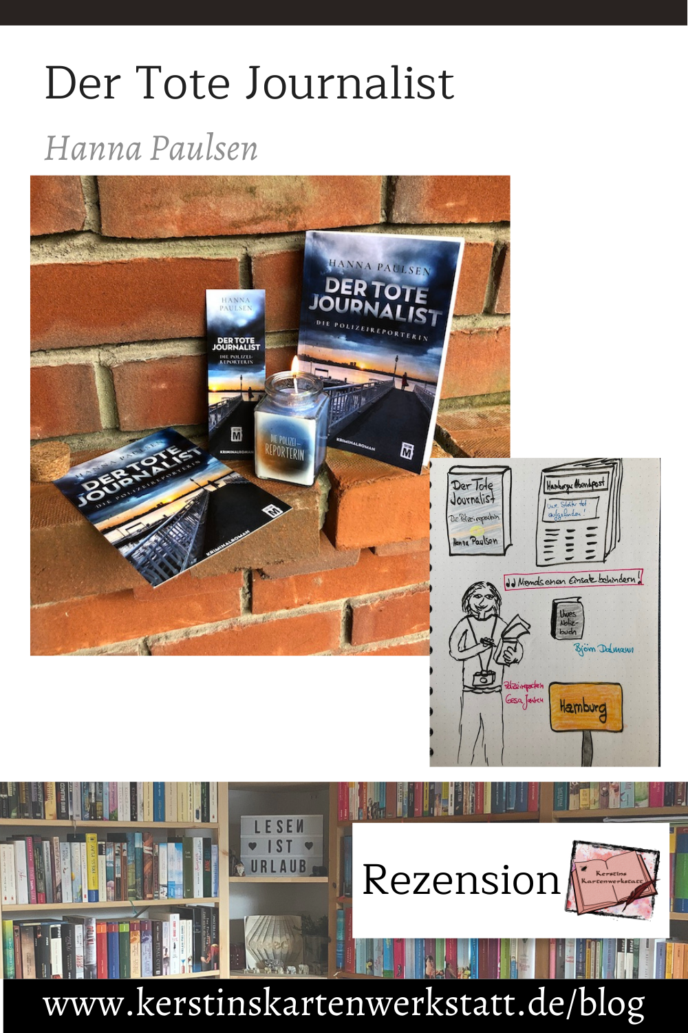 Der Tote Journalist von Hanna Paulsen Sketchnotes zum Buch