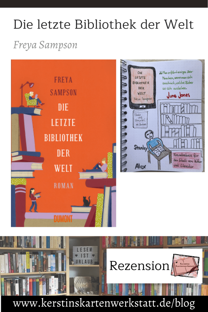 Die letzte Bibliothek der Welt von Freya Sampson Sketchnotes zum Buch
