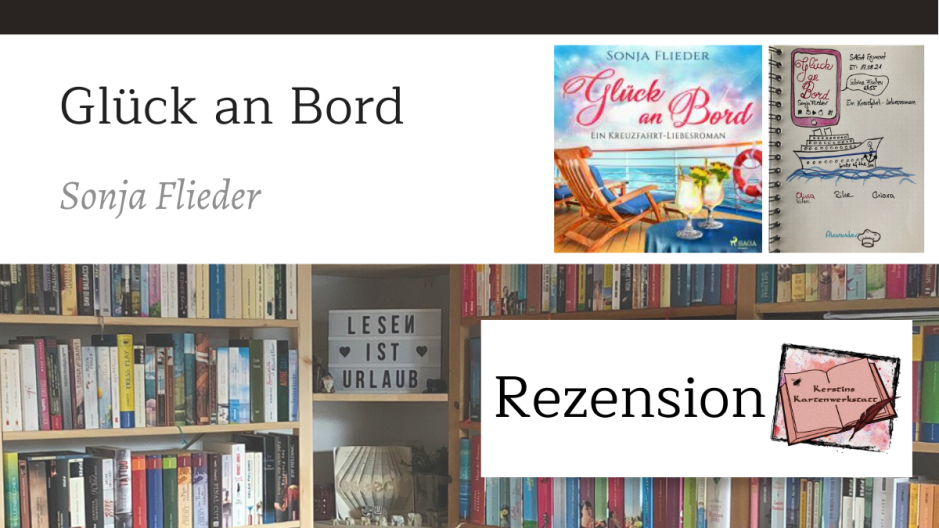 Blog Banner zur Hörbuch Rezension: Glück an Bord von Sonja Flieder