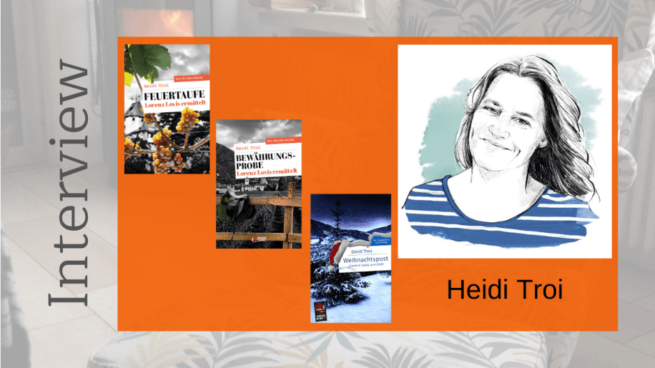 Beitrags Bild zum Interview mit der Autorin Heidi Troi.