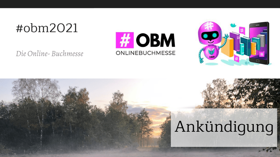 Beitragsbild zur Ankündigung der Onlinebuchmesse 2021