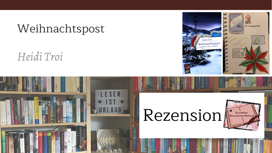 Sketchnotes zum Kurzkrimi: Weihnachtspost Lorenz Lovis ermittelt von Heidi Troi