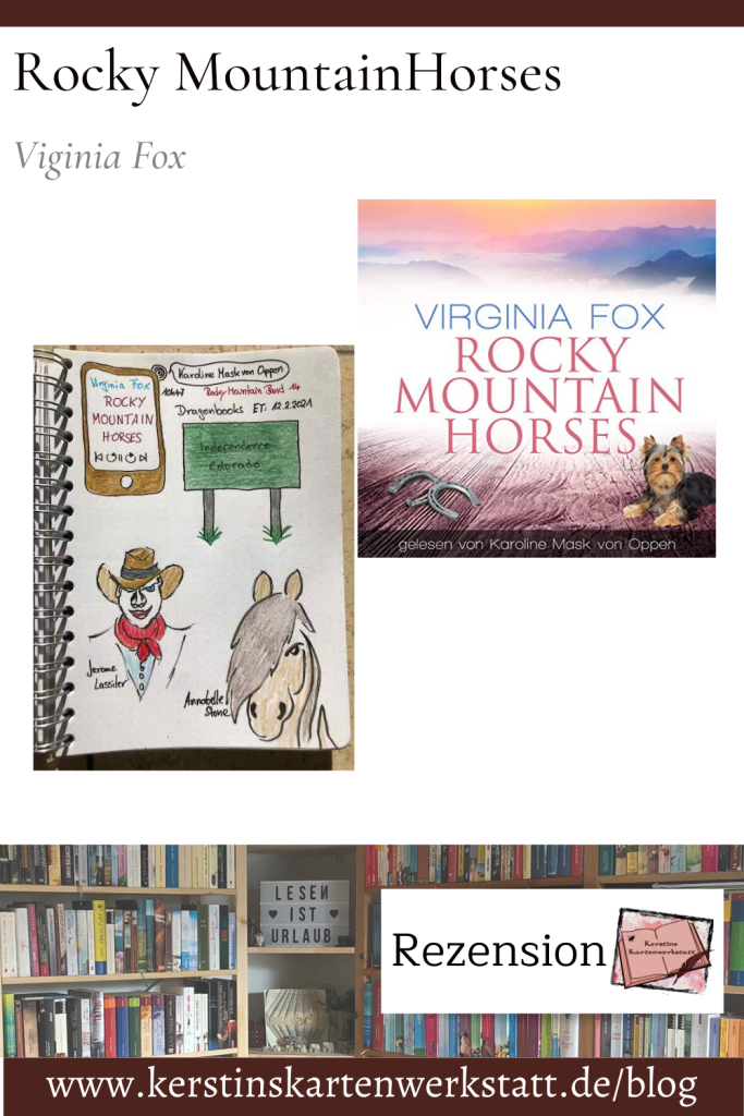 Beitragsbild zur Hörbuch Rezension: Rocky Mountain Horses von Virgiinia Fox