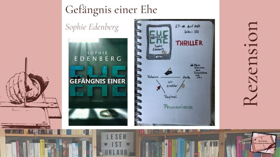 Rezension zum Thriller: Gefängnis einer Ehe von Sophie Edenberg
